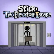 Play Stick: Two Elevator Escape Game