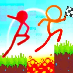 Play Stickman Parkour Game