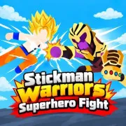 Play Stickman Warriors Superhero Fight Game