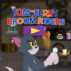 Tom and Jerry Broom Riders Tom and Jerry Broom Riders
